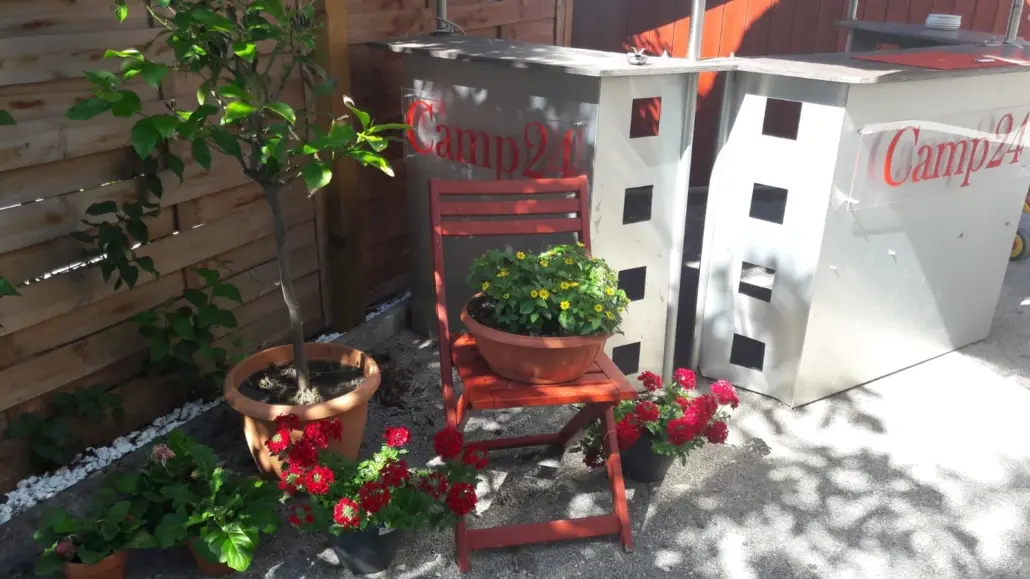 Gastgarten im Camp24