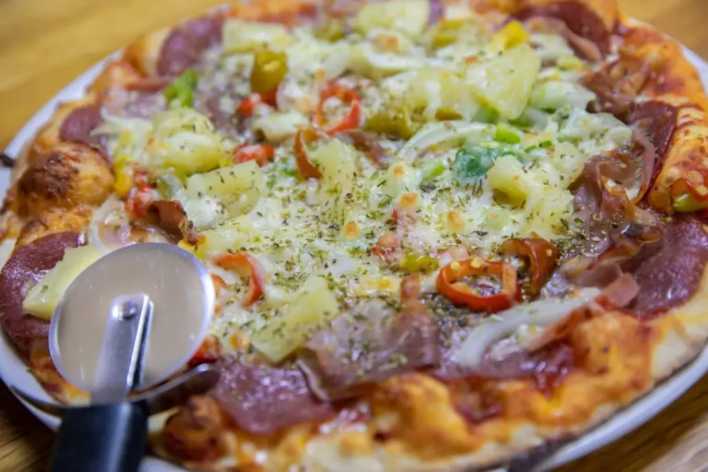 Pizza zum Mitnehmen im Camp24